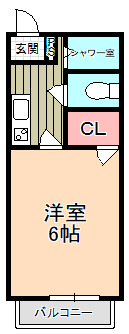 東大阪市賃貸マンション＜１ルームですが室内白を基調とした落着いた仕上がりになっております★＞